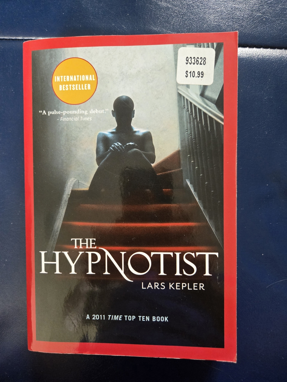 The Hypnotist by Lars Kepler - Red & Black Paperback